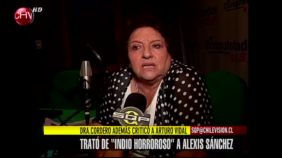 Conoce los dichos de la Dra. Cordero contra los jugadores de La Roja