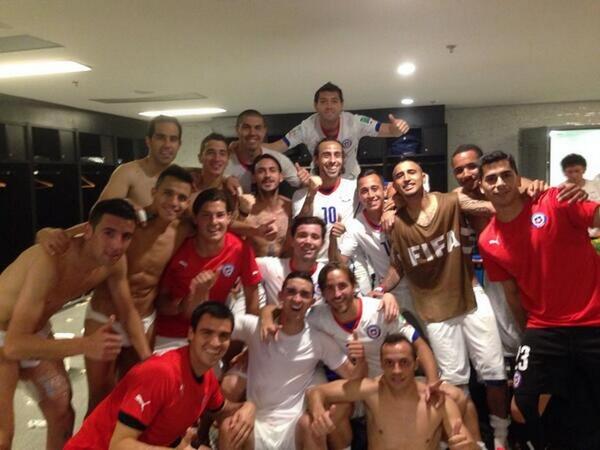 La hazaña chilena terminó en calzoncillos