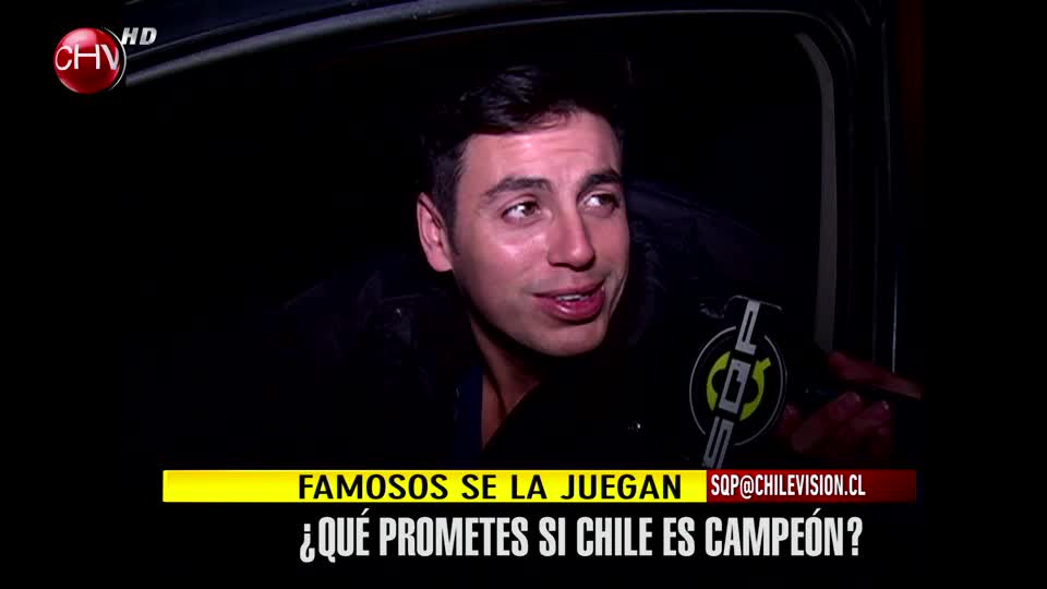 ¿Qué prometen los famosos si Chile es campeón del mundo?