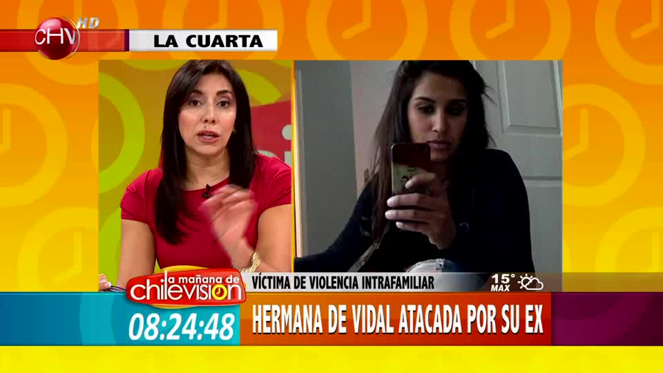 Hermana de Arturo Vidal fue agredida por su ex