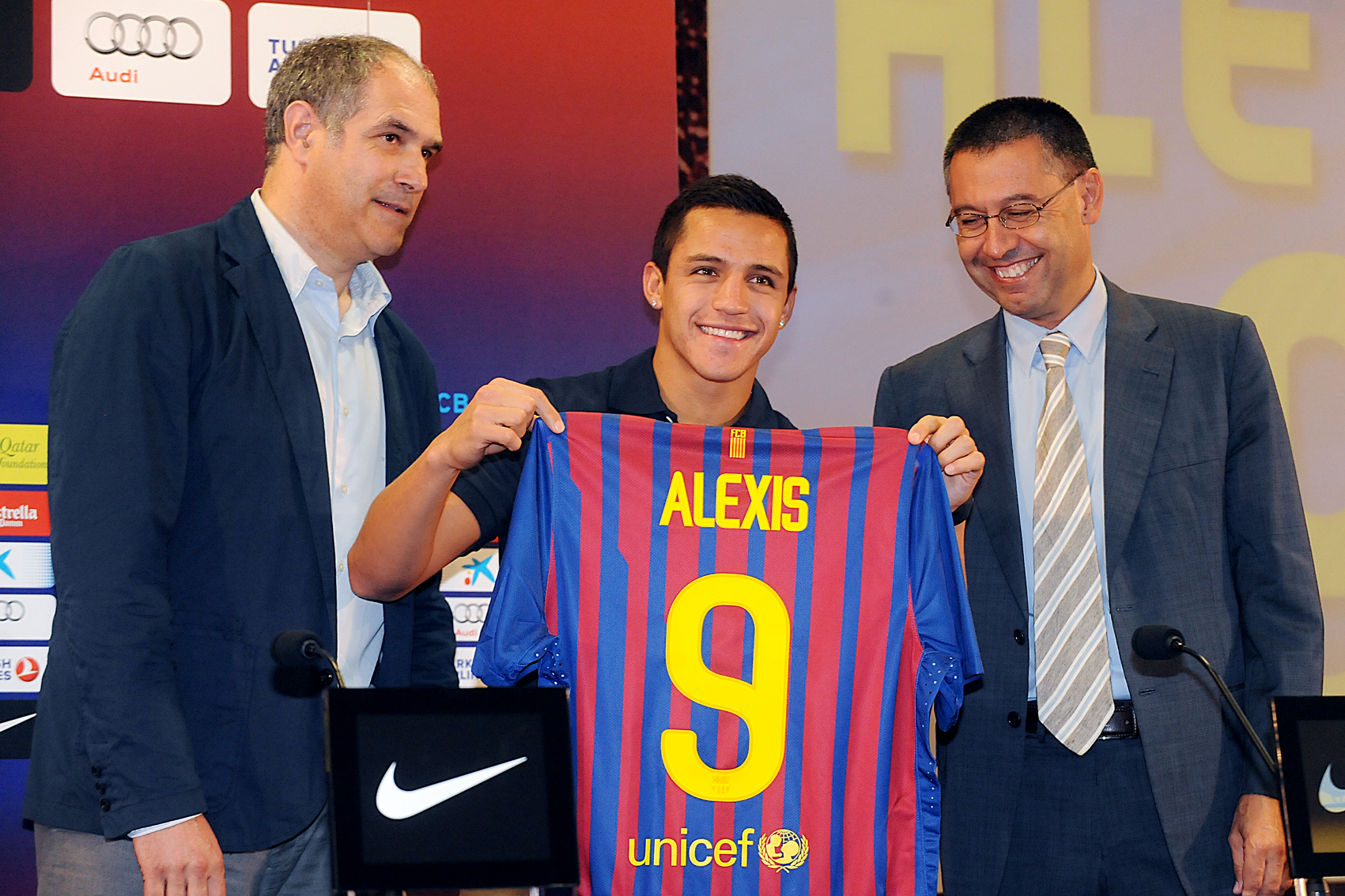 Alexis Sánchez: de las canchas de Tocopilla a Barcelona