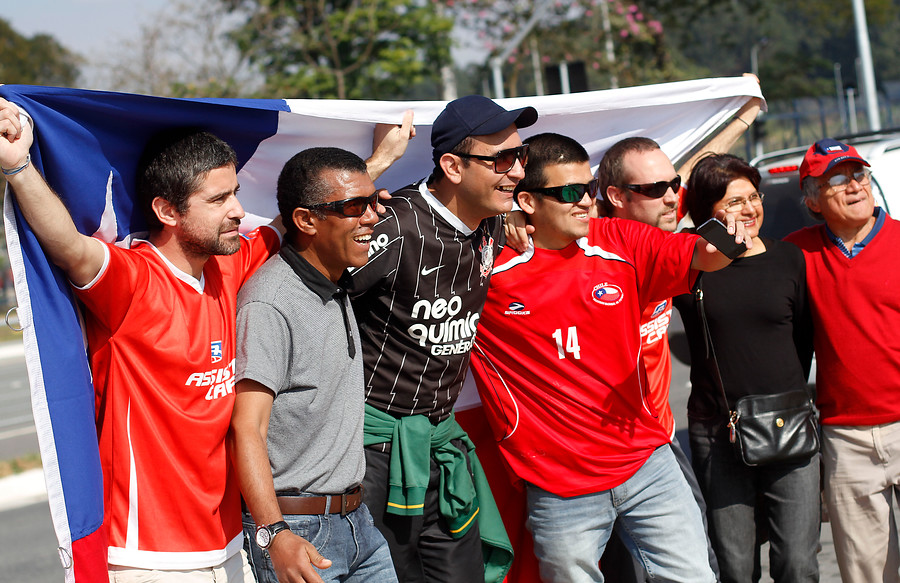 Así se vive la previa del partido entre Chile v/s Holanda (Parte 2)