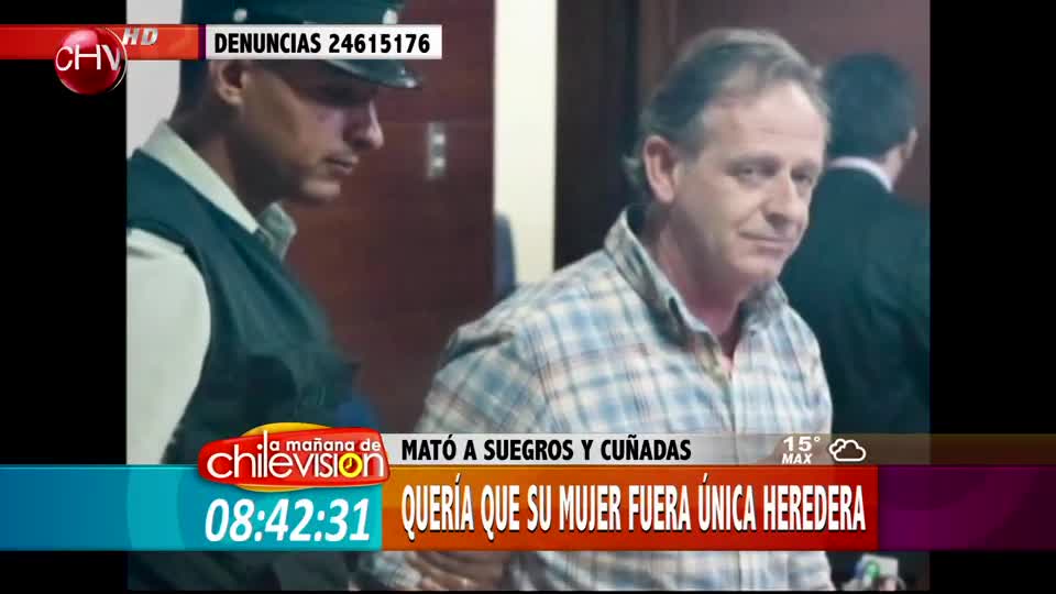 Asesino de Rengo mató a sus suegros y cuñadas por herencia pero le salió 