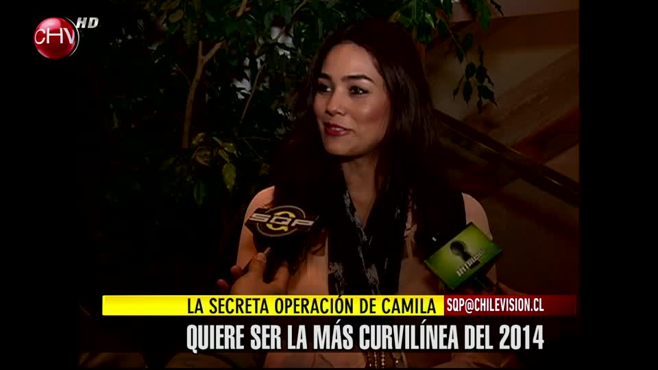 La secreta operación de Camila Recabarren para ser la más curvilínea del 2014