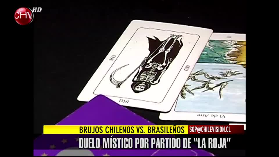 Brujos chilenos y brasileños predicen próximo encuentro mundialero de La Roja