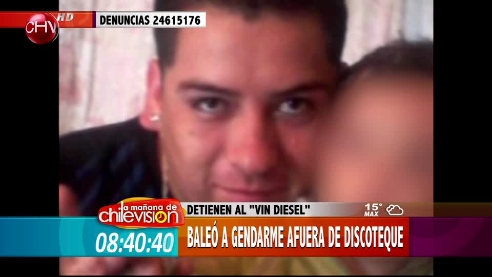 Detienen a peligroso delincuente que baleó a gendarme en discoteque