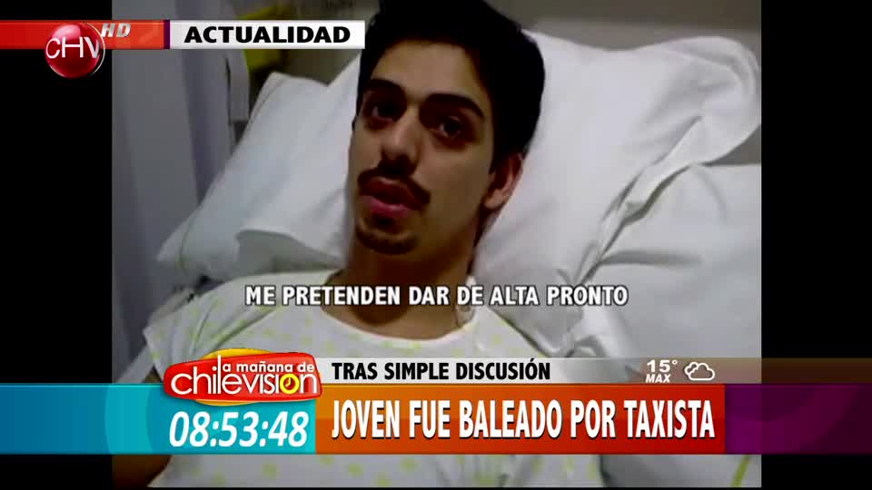 Joven fue baleado tras encarar a taxista que casi lo atropelló