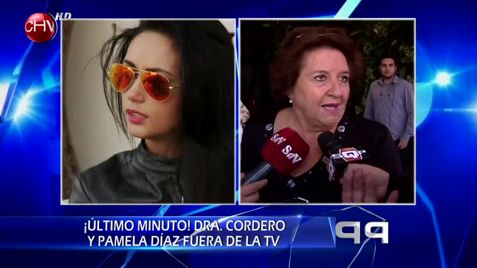 Doctora Cordero y Pamela Díaz fueron desvinculadas de sus canales