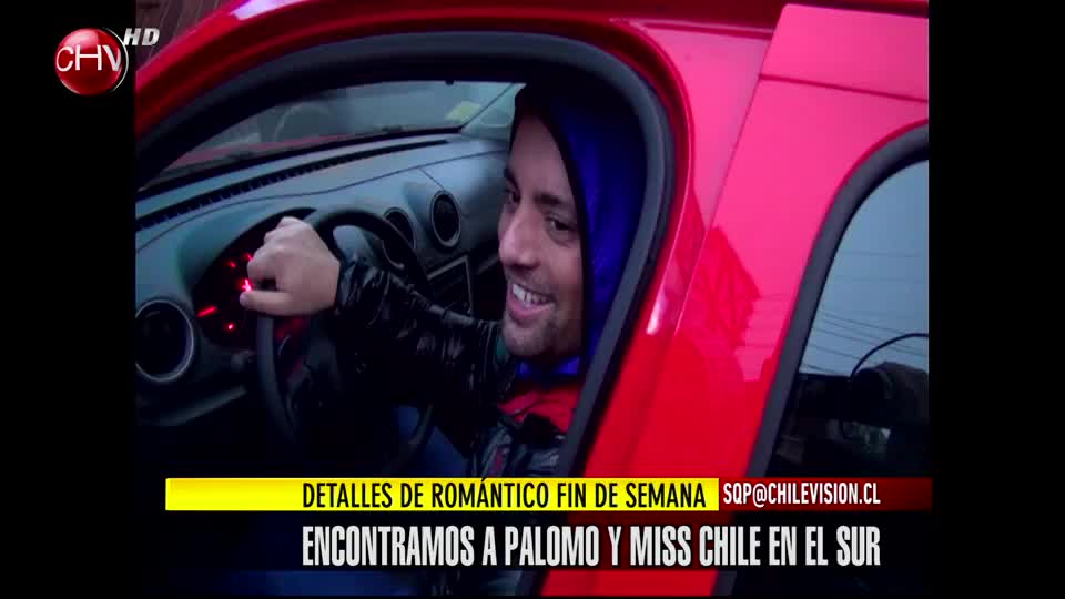 A los besos y en Puerto Varas pillamos a “Palomo” y actual miss Chile
