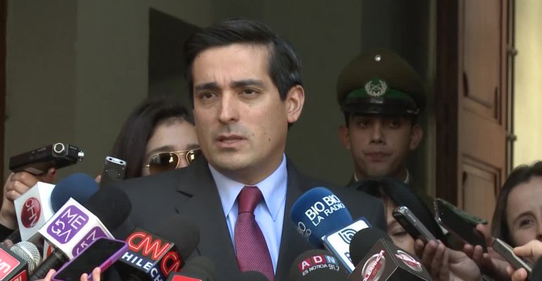 Ministro Peñailillo: 