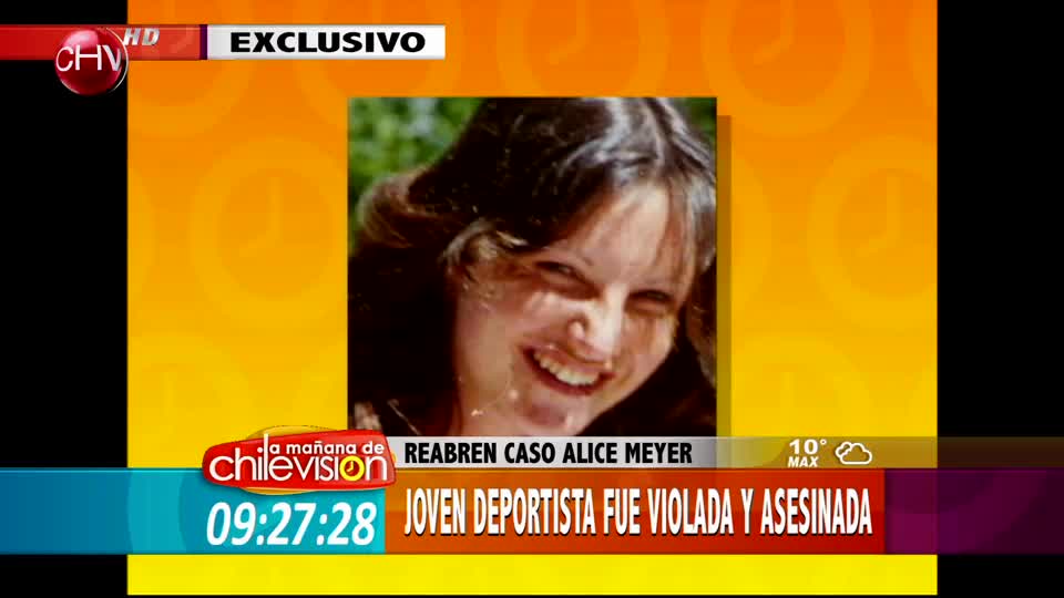 Reabren caso de la joven deportista Alice Meyer
