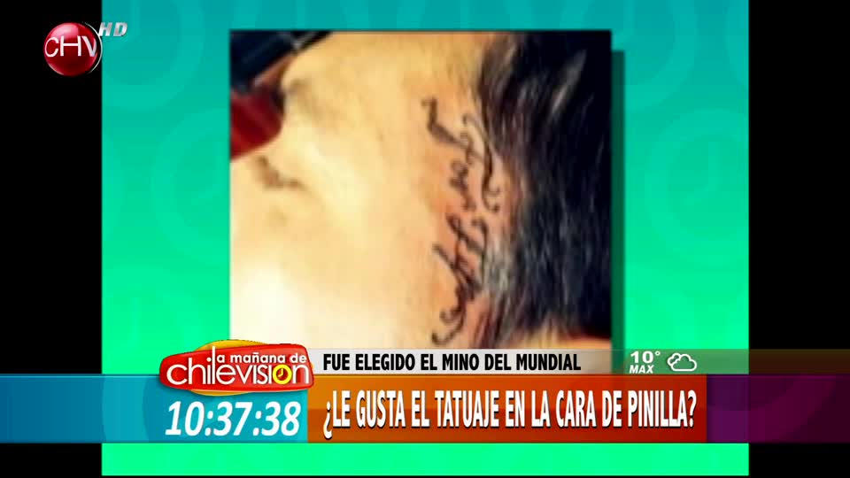 ¿Te gustaron los nuevos tatuajes de Pinilla?