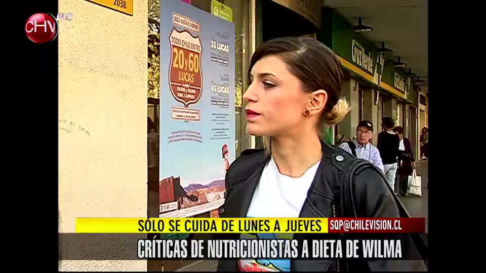Critican a Wilma por cuestionable dieta para bajar de peso