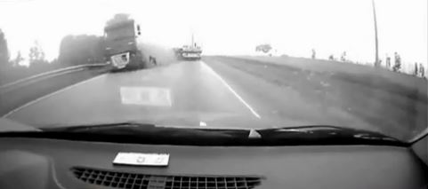 Impactantes imágenes: Personas que se salvaron por segundos de morir