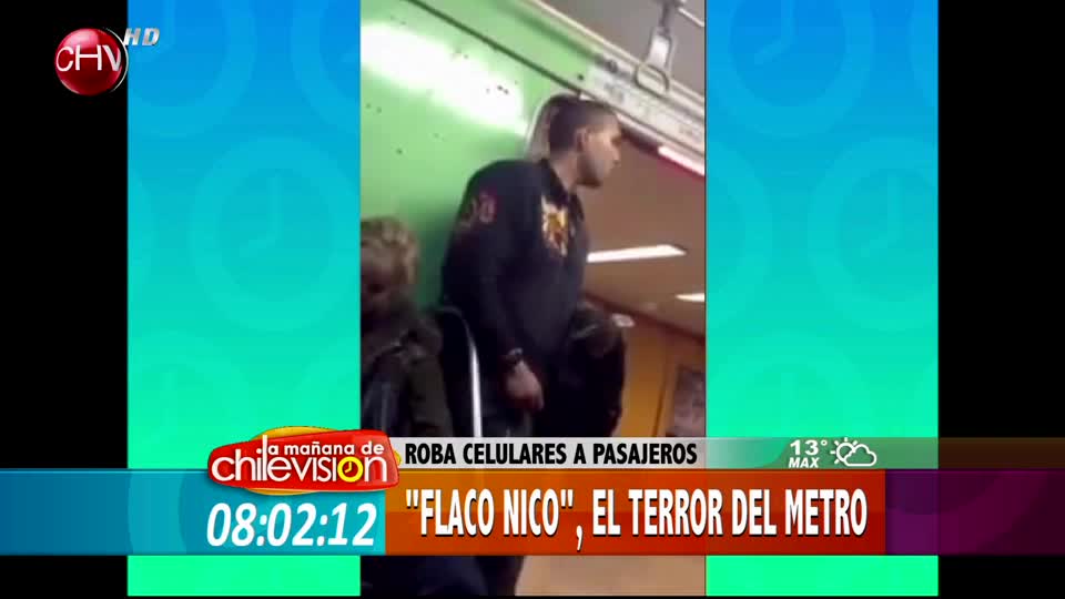 Conoce al “Flaco Nico” el terror del Metro en Santiago