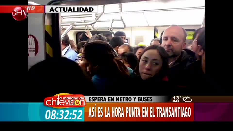 Mira el desquite de pasajeros estresados en el transporte público