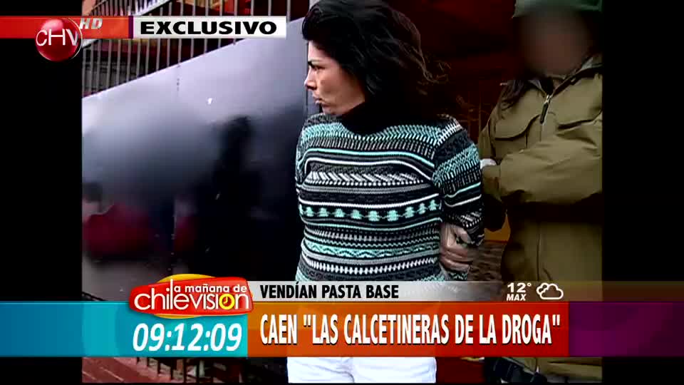 Carabineros desbarató a “las calcetineras de la droga”
