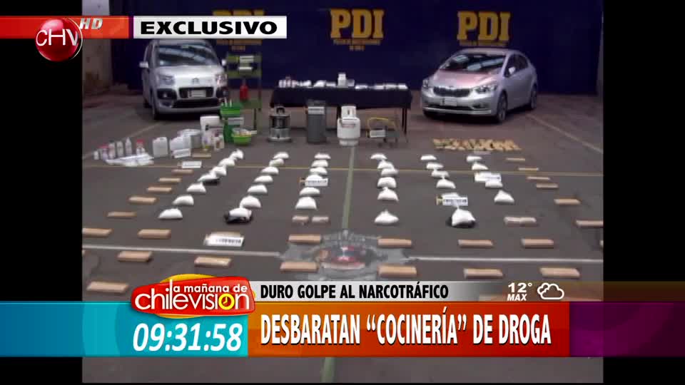 Desbaratan una peligrosa banda productora de drogas en El Bosque