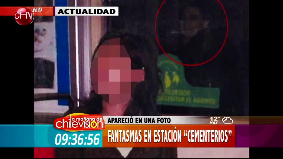 Imágenes dejan en evidencia la aparición de fantasmas en estación de Metro ‪(Parte 1)