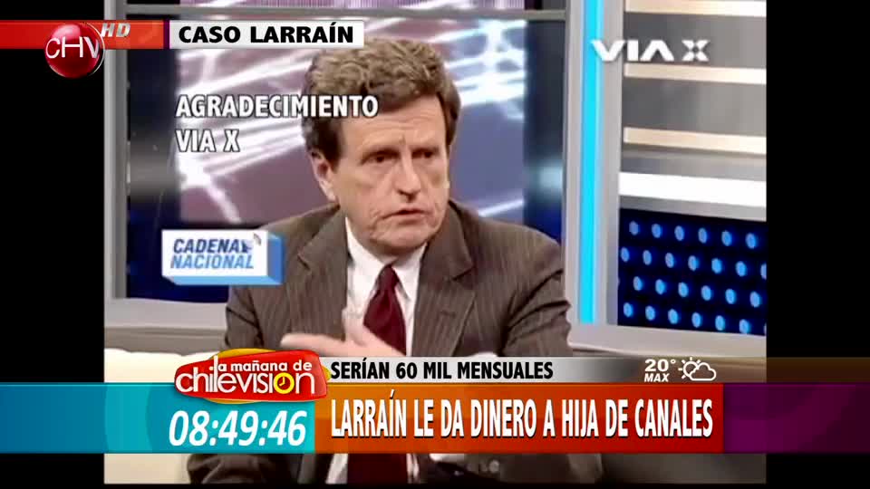 Carlos Larraín admitió entregarle compensación económica mensual a familia de atropellado