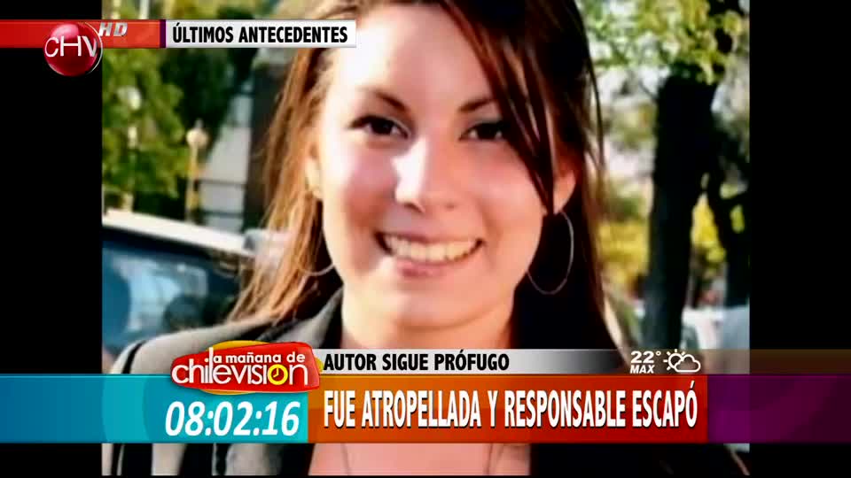 Joven estudiante fue atropellada y responsable sigue prófugo