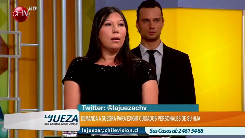 Demanda a su suegra para exigir cuidados personales de su hija (1/3)