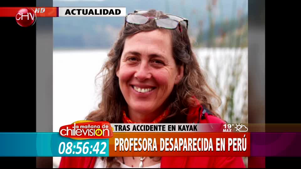 Profesora desaparece en Perú tras volcar bote en el practicaba Rafting