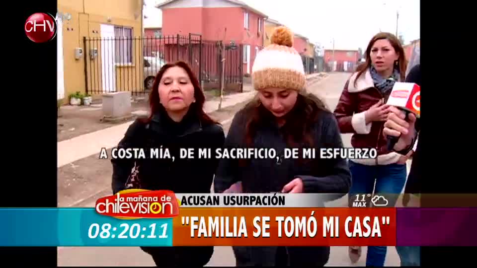 Vecina de Machalí denuncia que extraños se tomaron su casa (Parte 2)