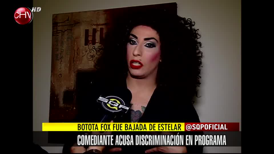 “La Botota” acusa discriminación en programa de Eduardo Fuentes