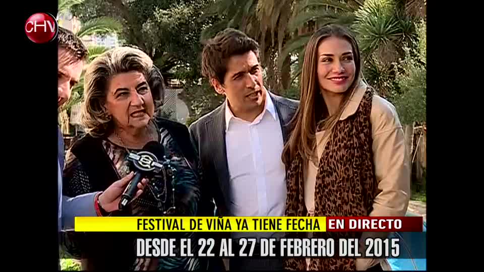 Rafael Araneda y Carolina de Moras son confirmados como animadores de Viña 2015