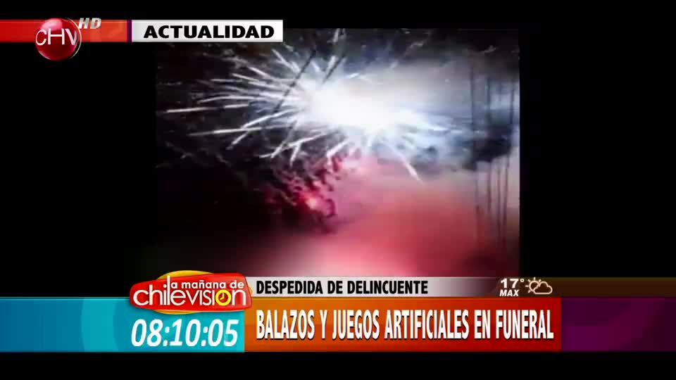 Despedida a narco con balazos y fuegos artificiales dejaron un menor lesionado