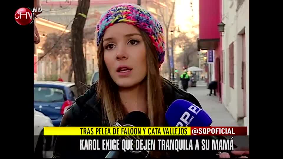 Catalina Vallejos le responde a Faloon y Karol pide que dejen tranquila a su madre