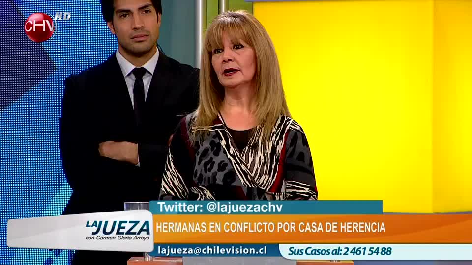 La demandante  le exige a su hermana que la ayude para que no la saquen de la casa (Parte 1)