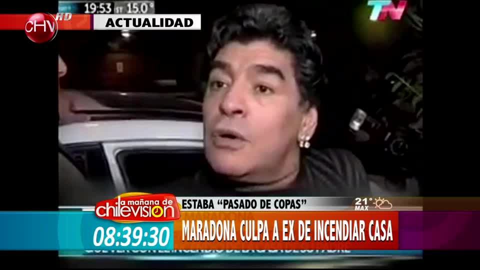 Revisa las declaraciones de Maradona completamente borracho