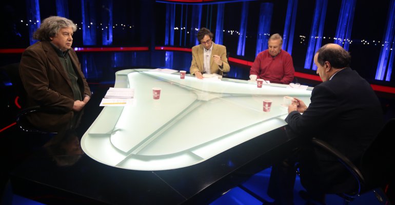 Alejandro Guillier, Reynerio García, Romina Romeo y Ricardo Bermúdez fueron invitados a Tolerancia Cero