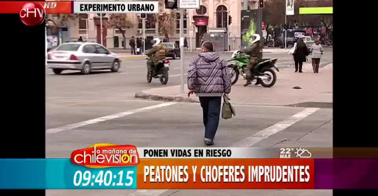 Conductores y Peatones ¿Quién es más imprudente?