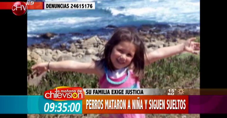 Niña muere tras ser brutalmente atacada por perros de casa vecina