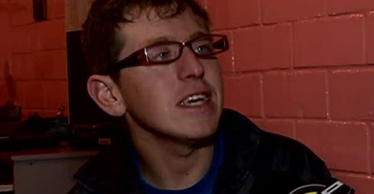 Bastián Paz se supera a sí mismo y rinde exámenes escolares