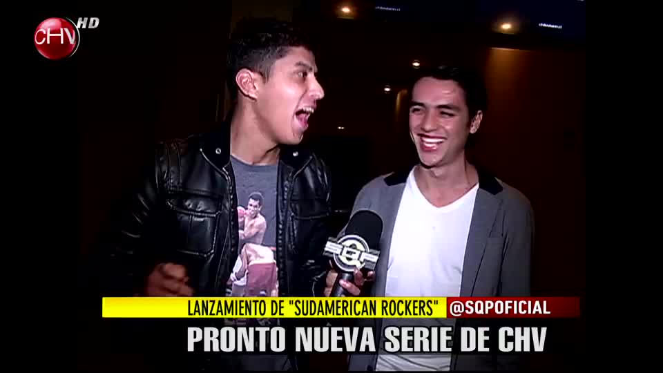 Yuyín estuvo en el lanzamiento de Sudamerican Rockers