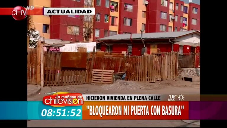 Vecinos de Conchalí se enfrentan por una construcción ilegal