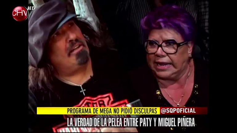 La pelea entre el negro Piñera y Paty Maldonado se pone color de hormiga