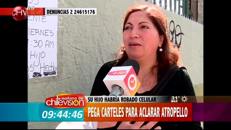 Madre busca aclarar atropello de su hijo y busca testigos por medio de carteles