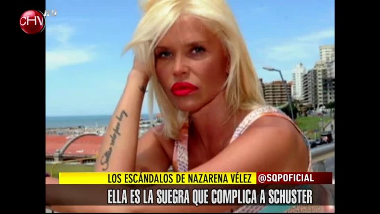 Nazarena Vélez, la suegra que complica a Augusto Schuster