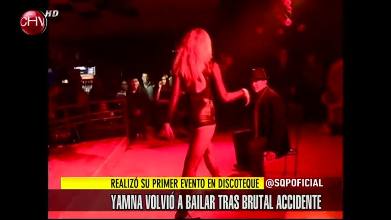 Yamna Lobos volvió a los escenarios: Estuvimos en su debut tras el accidente