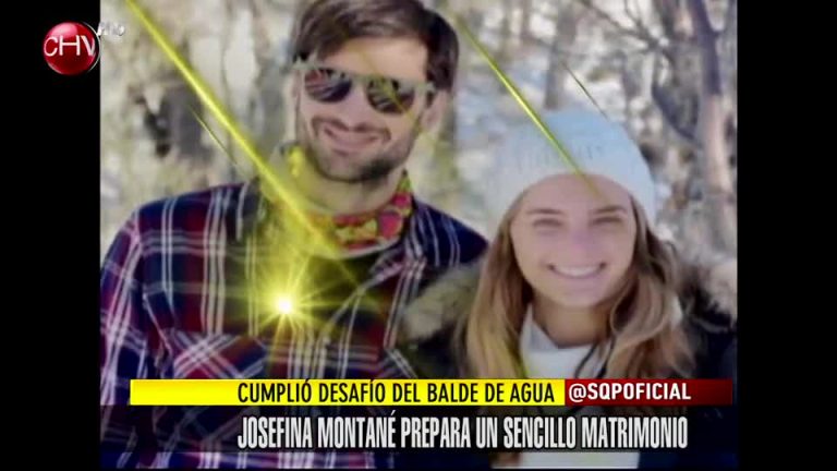 Josefina Montané quiere un matrimonio lo más sencillo posible