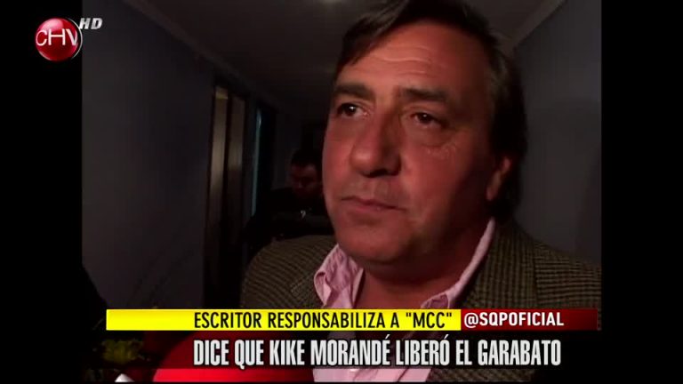 Escritor responsabiliza a Kike Morandé por la liberación del garabato