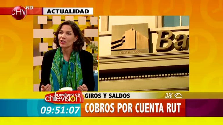 Gerente Comercial del Banco Estado aclara los cobros por cuenta Rut