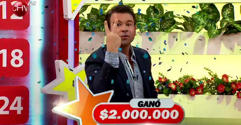 Rodoldfo de Iquique fue el ganador de 2 millones en 