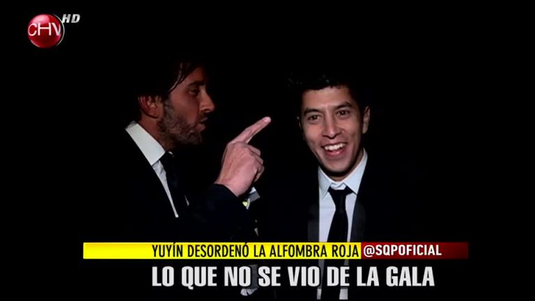 Yuyín desordenó la alfombra roja: el lado 