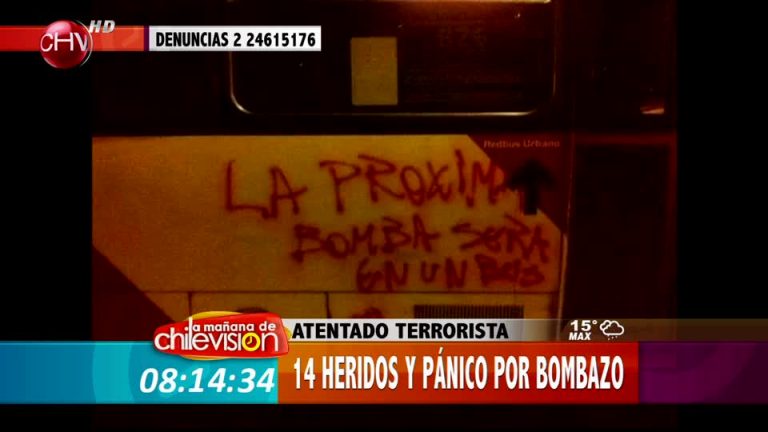 Experto en materias de seguridad se refirió a la amenaza de un próximo atentado
